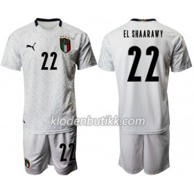 Italia Stephan El Shaarawy 22 Barn Bortedraktsett Euro 2020 Kortermet (+ Korte bukser)